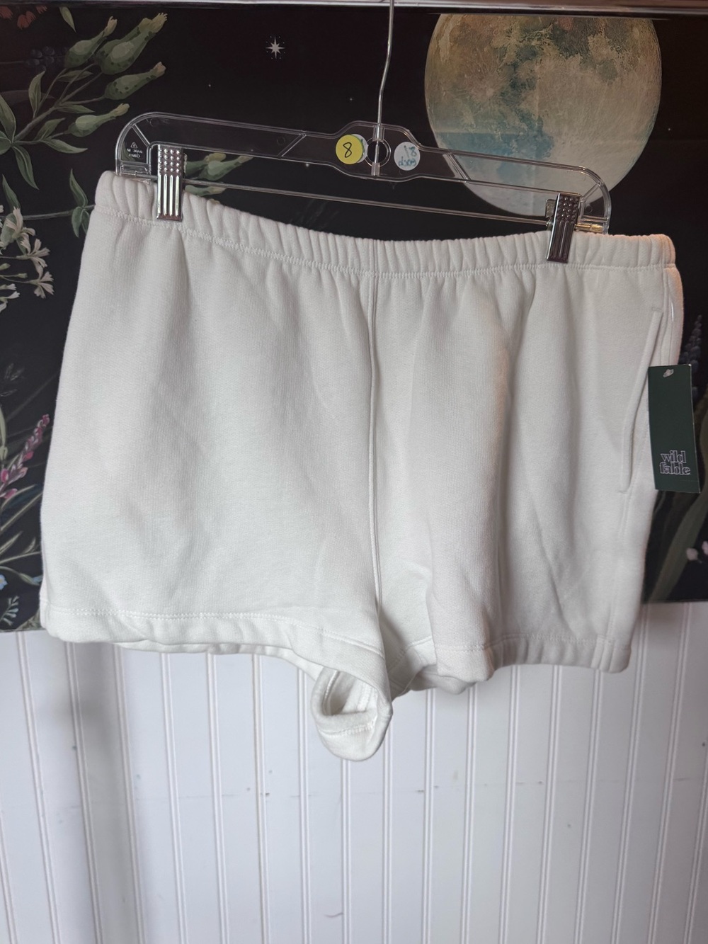 wild fable White Casual Stretch Lounge Shorts